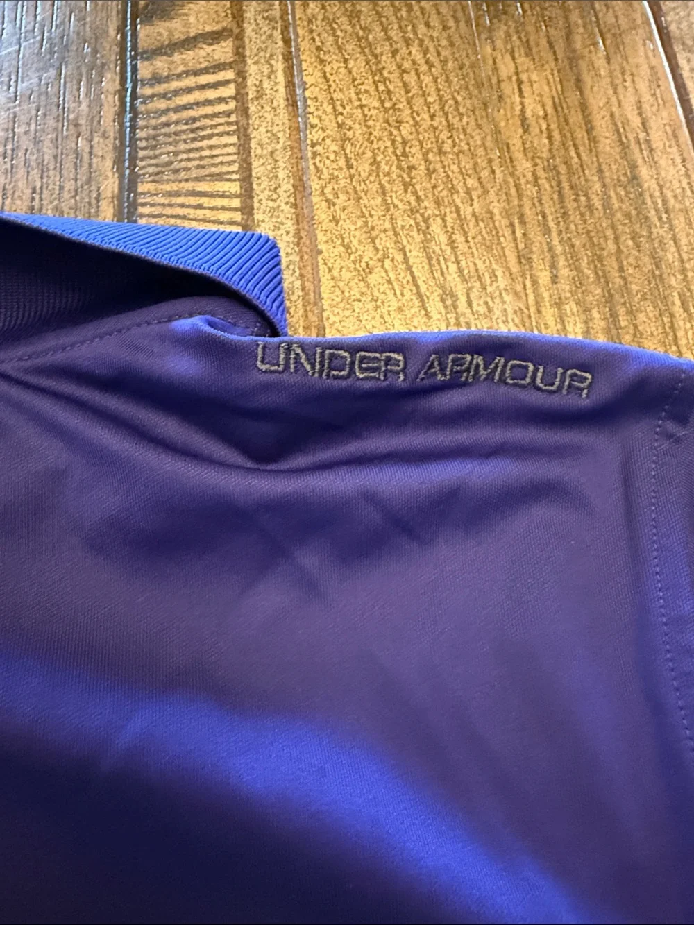Under Armour Men’s Royal Purple Polo Shirt